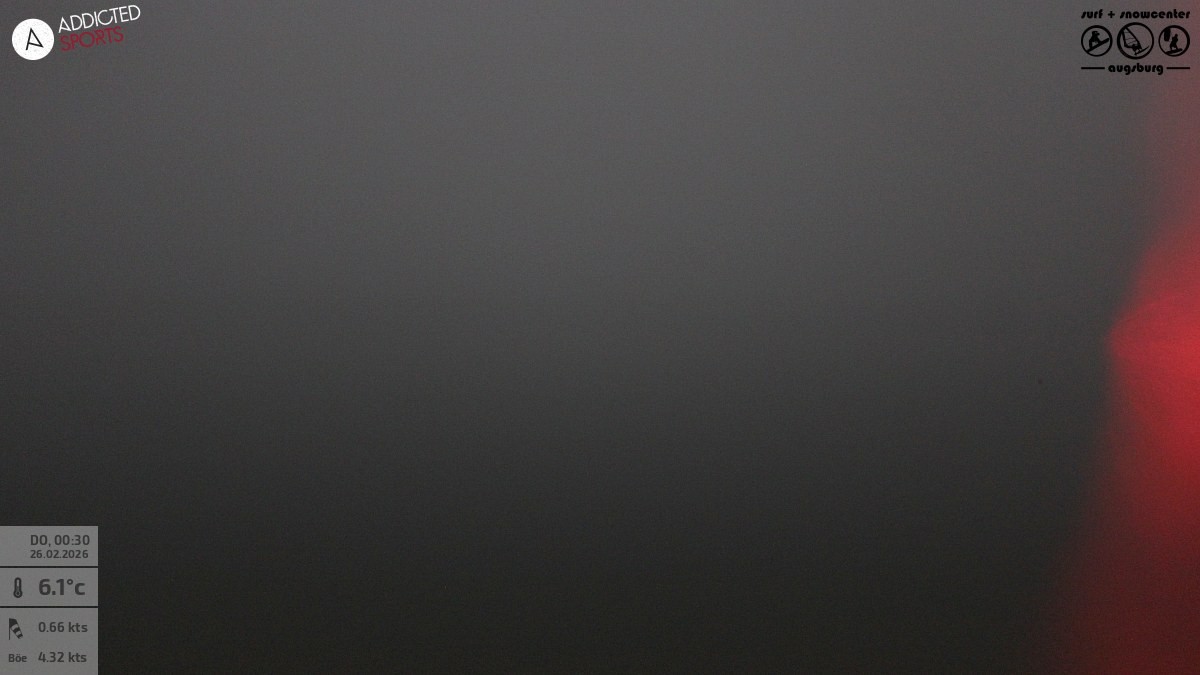 Archived image Webcam Lechstaustufe 23 (Mandichosee) near Augsburg