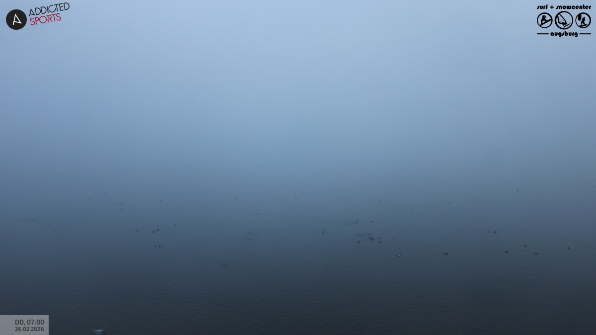 Archived image Webcam Lechstaustufe 23 (Mandichosee) near Augsburg