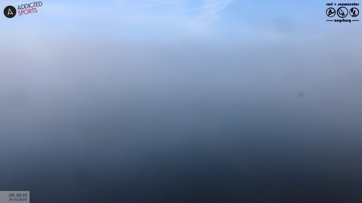 Archived image Webcam Lechstaustufe 23 (Mandichosee) near Augsburg