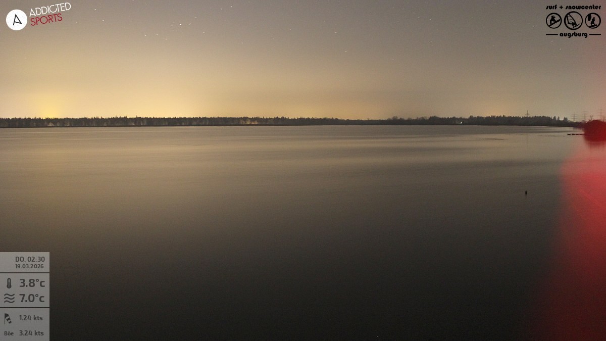 Archiv Foto Webcam Mandichosee - Lechstaustufe 23