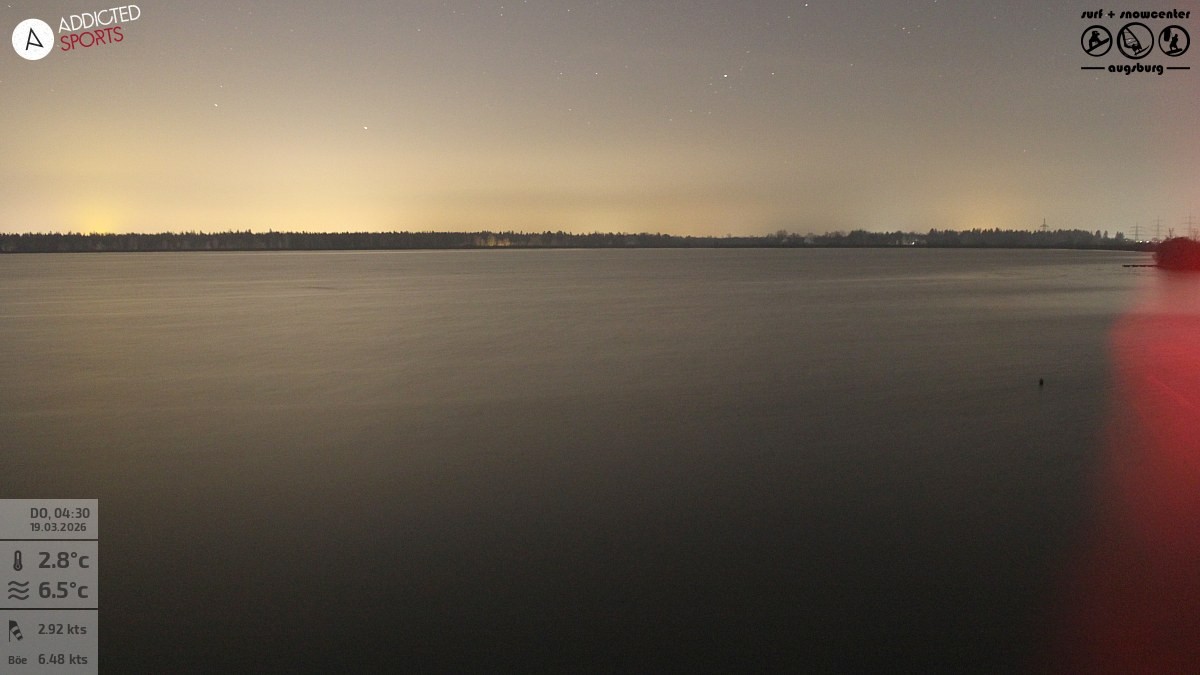 Archiv Foto Webcam Mandichosee - Lechstaustufe 23