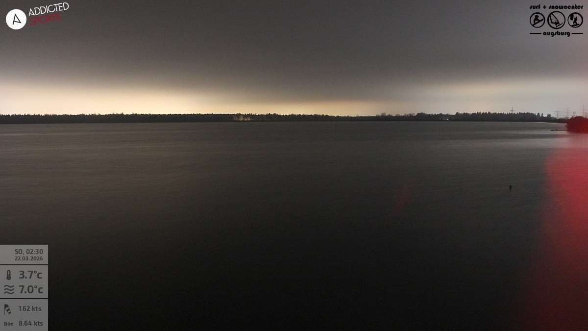 Archiv Foto Webcam Mandichosee - Lechstaustufe 23