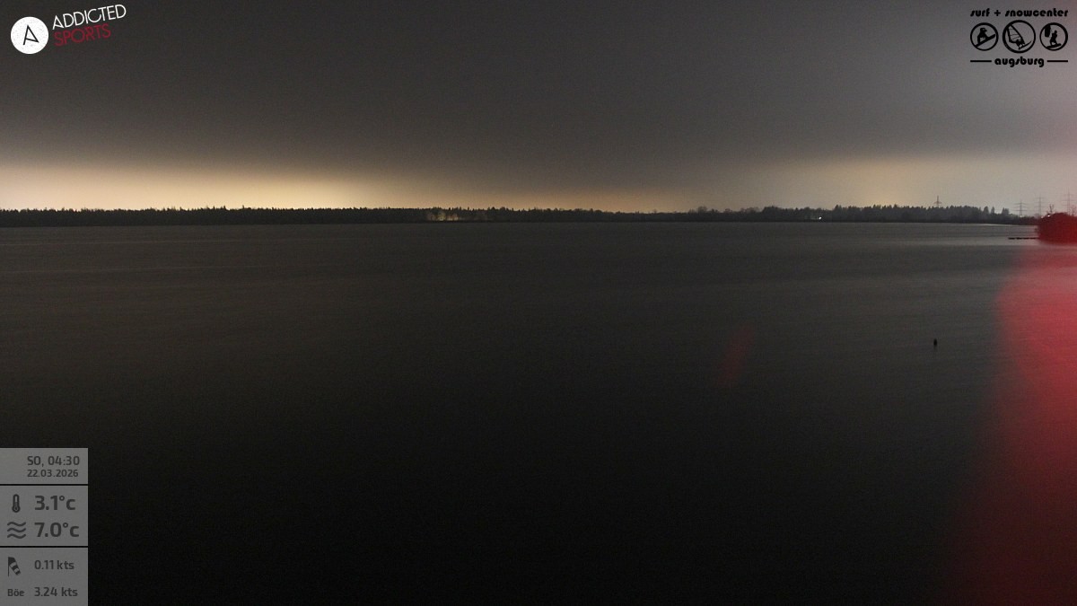 Archiv Foto Webcam Mandichosee - Lechstaustufe 23