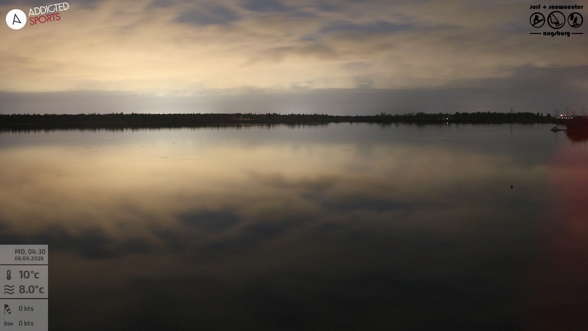 Archiv Foto Webcam Mandichosee - Lechstaustufe 23