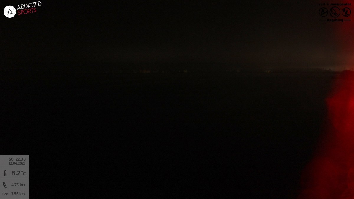 Archived image Webcam Lechstaustufe 23 (Mandichosee) near Augsburg