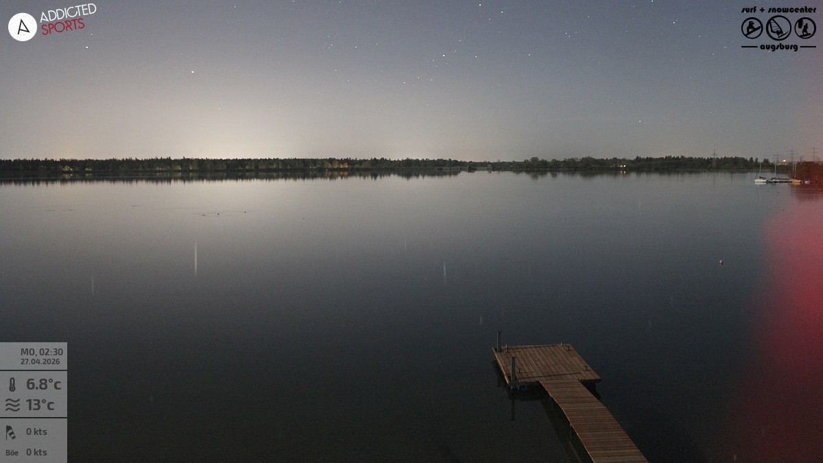 Archiv Foto Webcam Mandichosee - Lechstaustufe 23