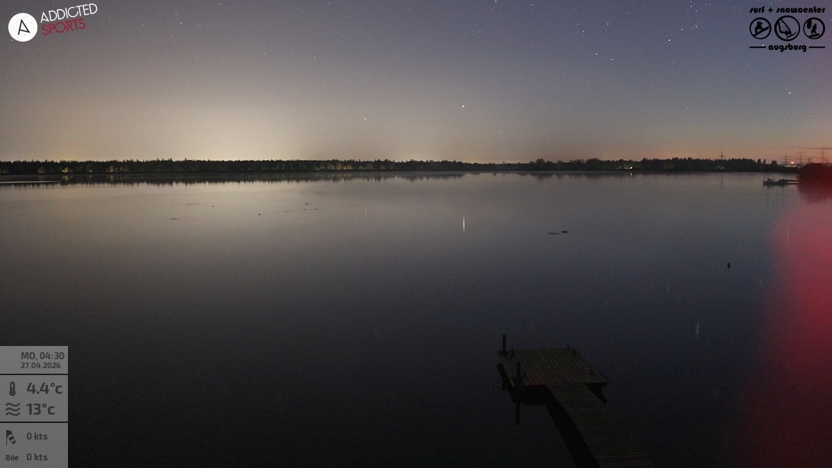 Archiv Foto Webcam Mandichosee - Lechstaustufe 23