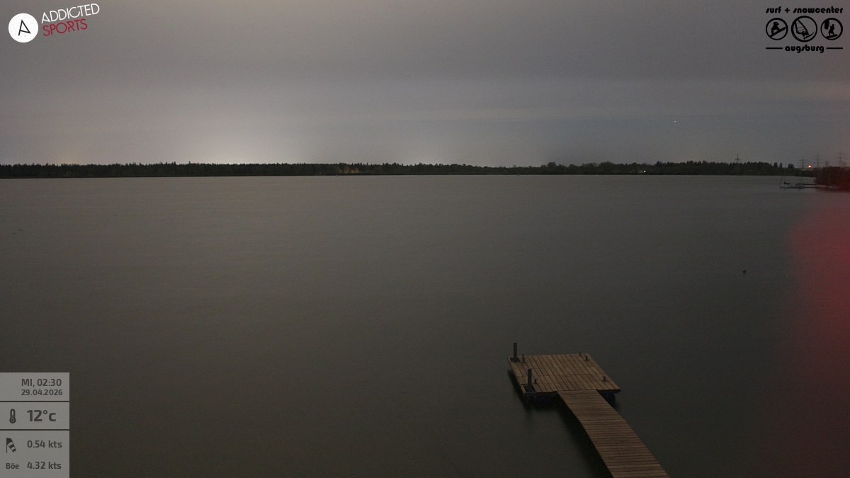 Archiv Foto Webcam Mandichosee - Lechstaustufe 23