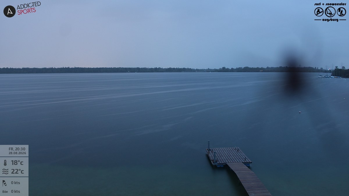 Archiv Foto Webcam Mandichosee - Lechstaustufe 23