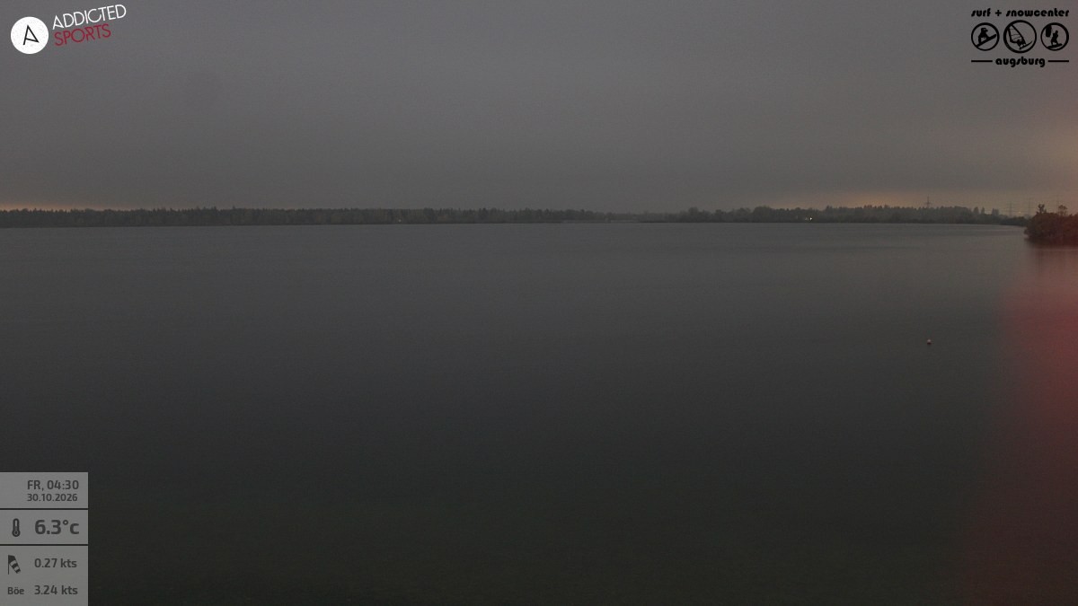 Archiv Foto Webcam Mandichosee - Lechstaustufe 23