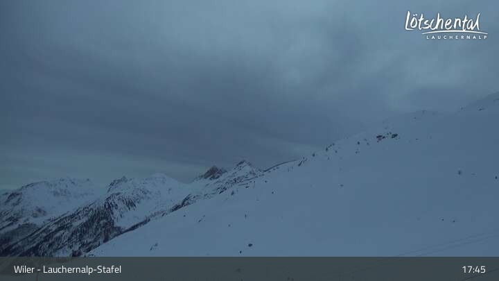 Archived image Webcam Lötschental Lauchernalp