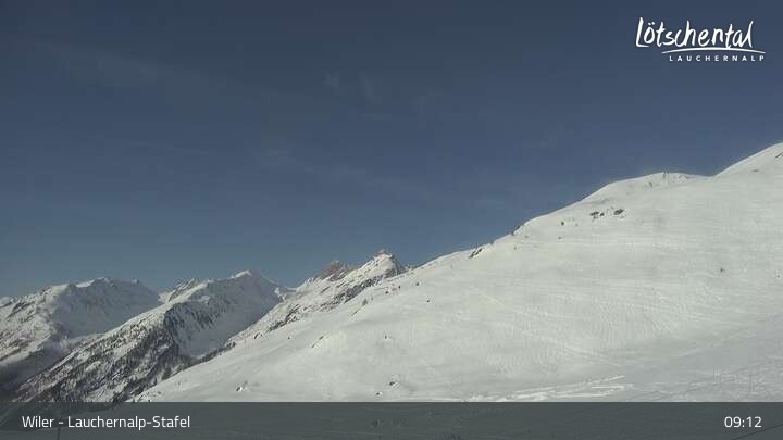 Archiv Foto Lötschental Lauchernalp - Webcam Stafel