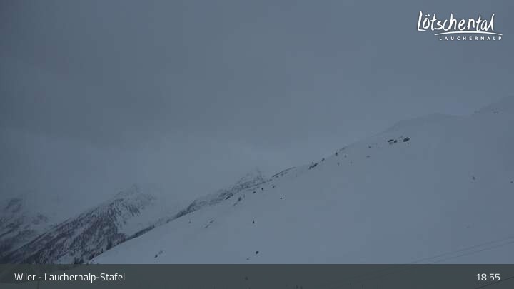 Archiv Foto Lötschental Lauchernalp - Webcam Stafel