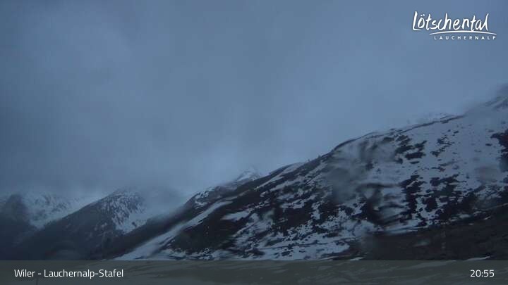 Archiv Foto Lötschental Lauchernalp - Webcam Stafel