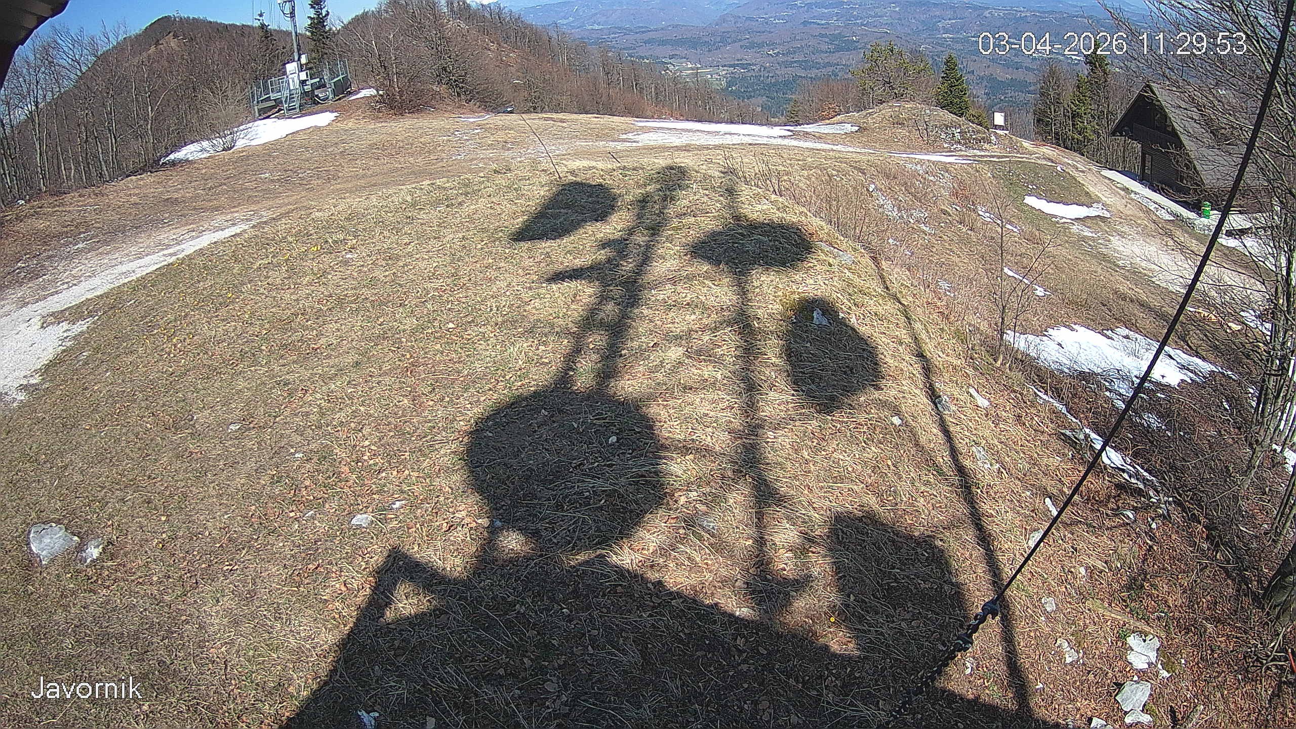 Archived image Webcam Javornik: Dedni Vrh