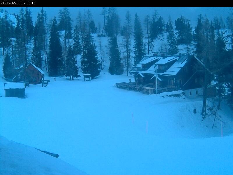 Archived image Webcam Galstersberg: Mountain Hut