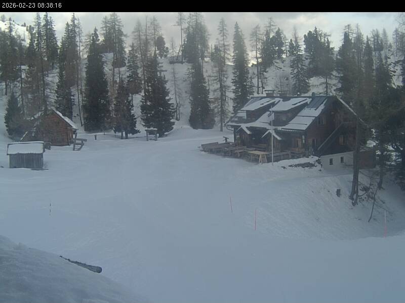 Archived image Webcam Galstersberg: Mountain Hut