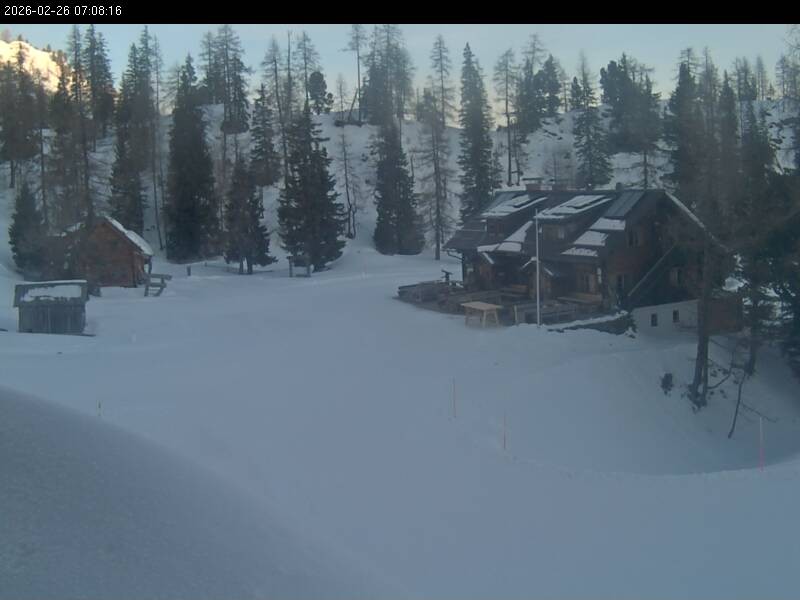 Archived image Webcam Galstersberg: Mountain Hut