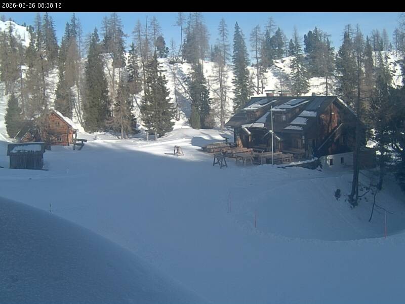 Archived image Webcam Galstersberg: Mountain Hut
