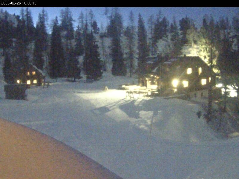 Archived image Webcam Galstersberg: Mountain Hut
