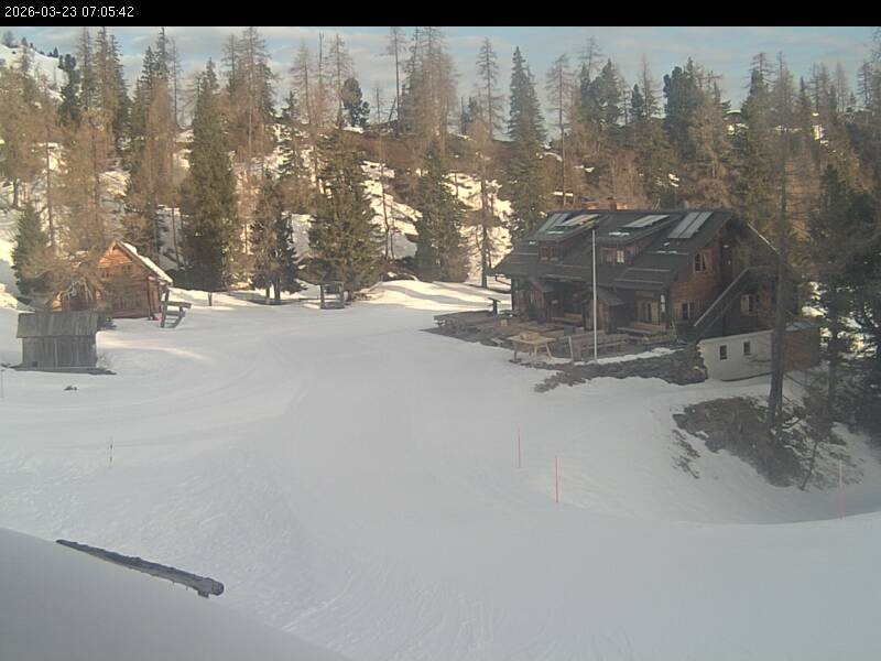 Archived image Webcam Galstersberg: Mountain Hut