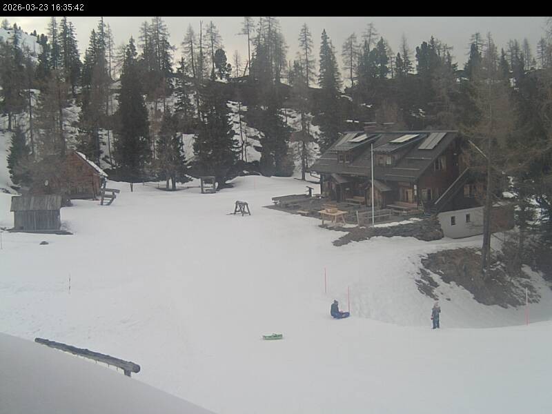 Archived image Webcam Galstersberg: Mountain Hut