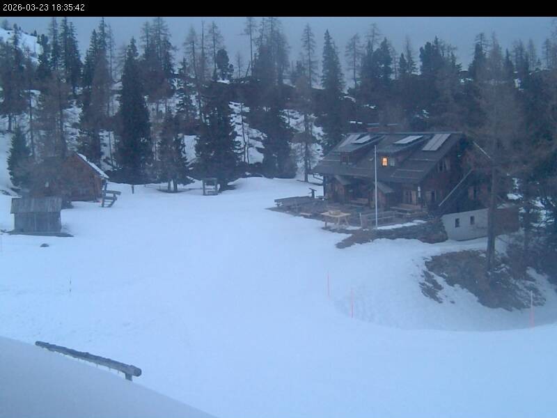 Archived image Webcam Galstersberg: Mountain Hut
