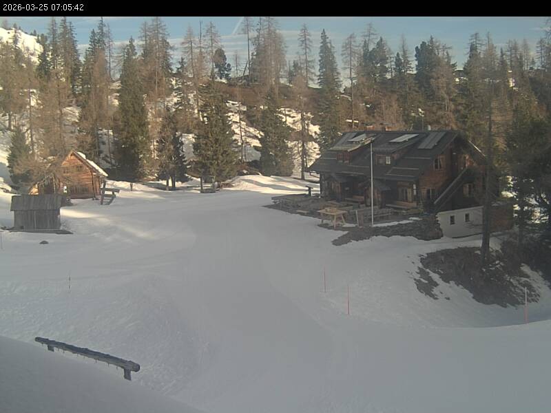 Archived image Webcam Galstersberg: Mountain Hut