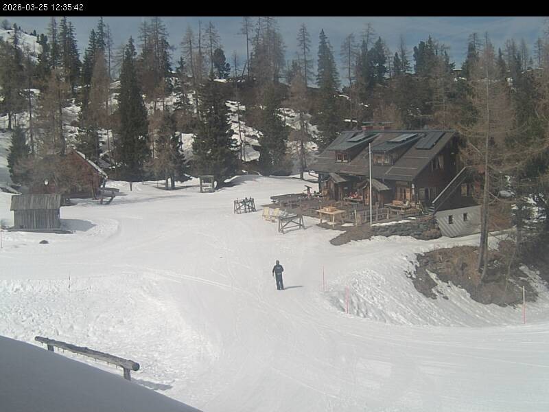 Archived image Webcam Galstersberg: Mountain Hut