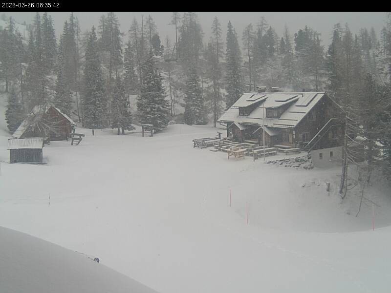 Archived image Webcam Galstersberg: Mountain Hut