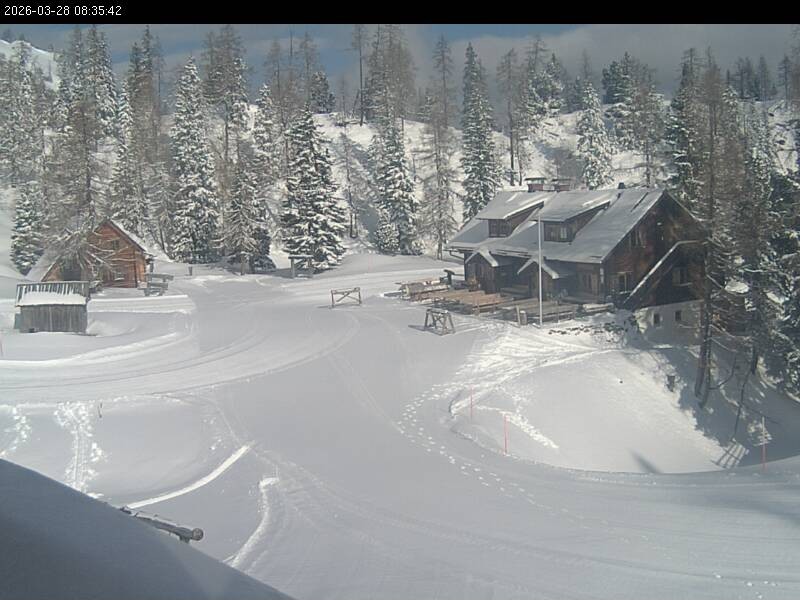 Archived image Webcam Galstersberg: Mountain Hut