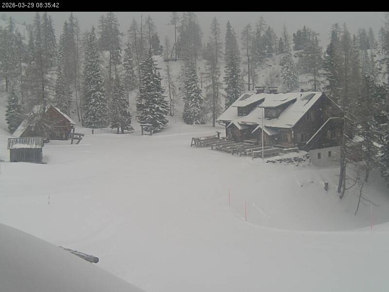 Archived image Webcam Galstersberg: Mountain Hut