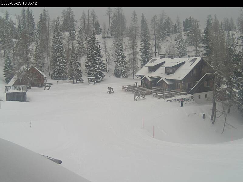 Archived image Webcam Galstersberg: Mountain Hut