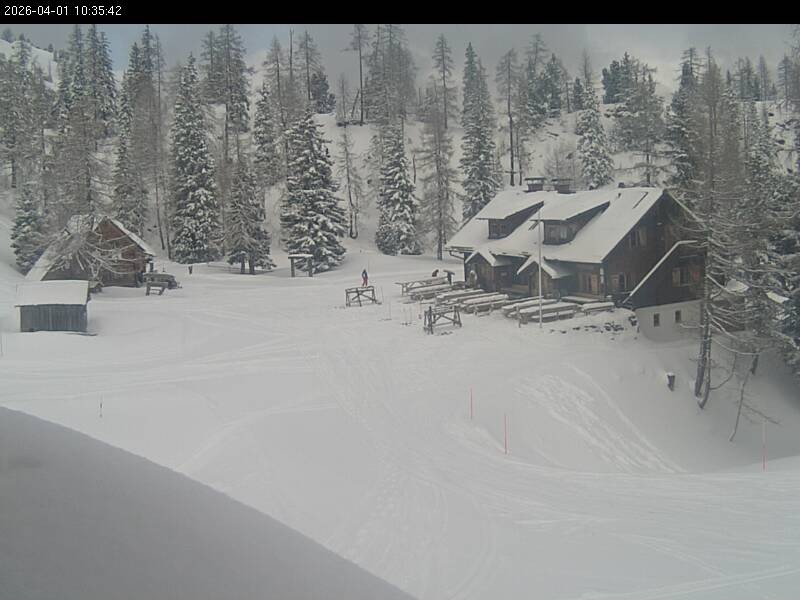 Archived image Webcam Galstersberg: Mountain Hut