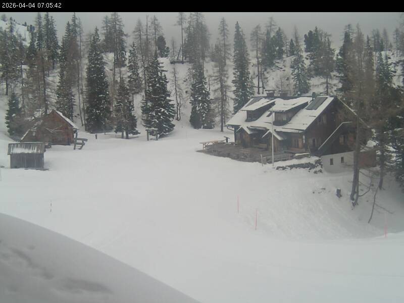 Archived image Webcam Galstersberg: Mountain Hut