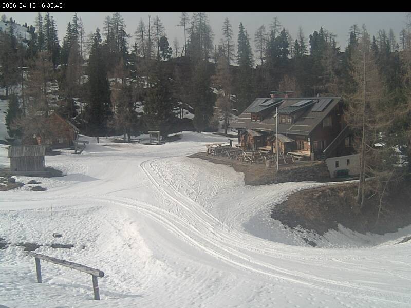 Archived image Webcam Galstersberg: Mountain Hut