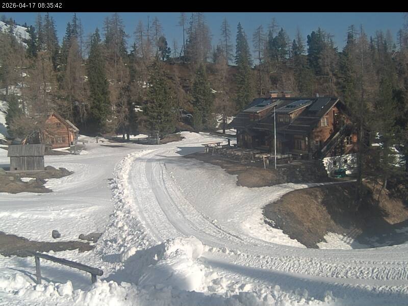 Archived image Webcam Galstersberg: Mountain Hut