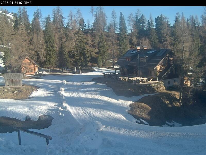 Archived image Webcam Galstersberg: Mountain Hut