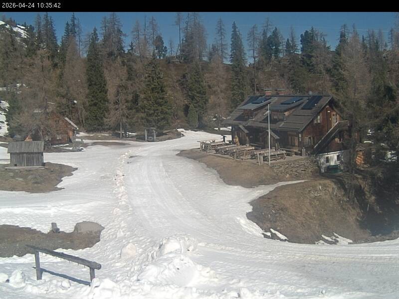 Archived image Webcam Galstersberg: Mountain Hut