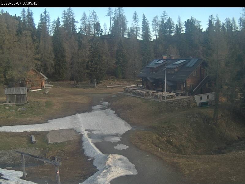 Archived image Webcam Galstersberg: Mountain Hut