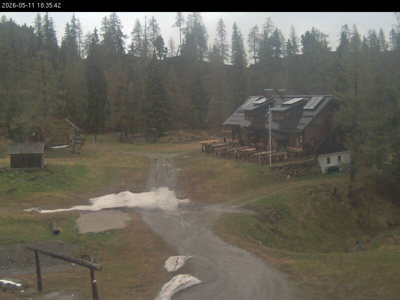 Archived image Webcam Galstersberg: Mountain Hut