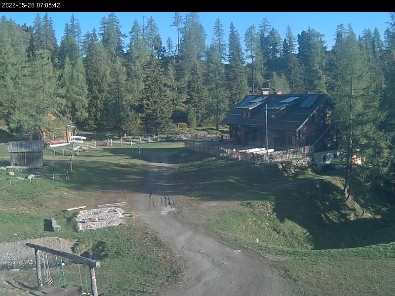 Archived image Webcam Galstersberg: Mountain Hut