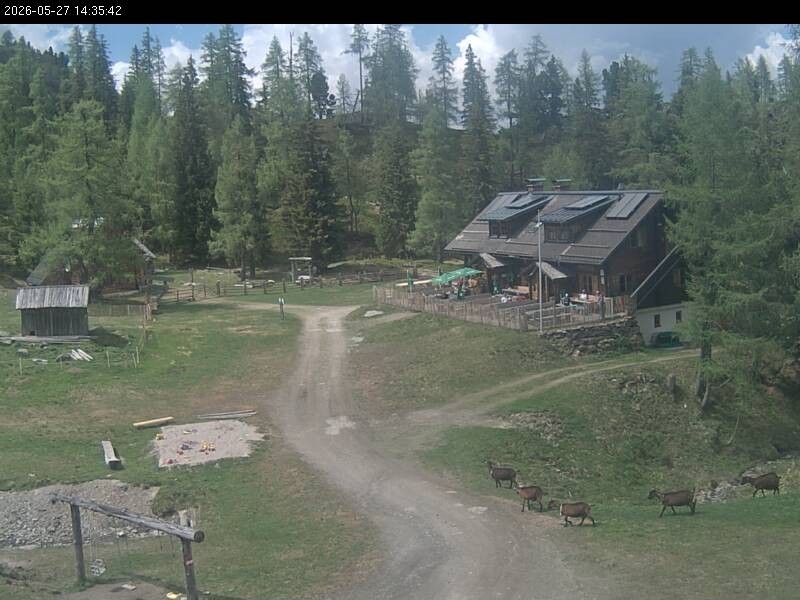 Archived image Webcam Galstersberg: Mountain Hut