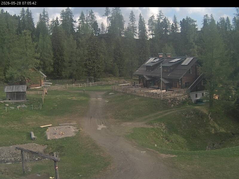 Archived image Webcam Galstersberg: Mountain Hut