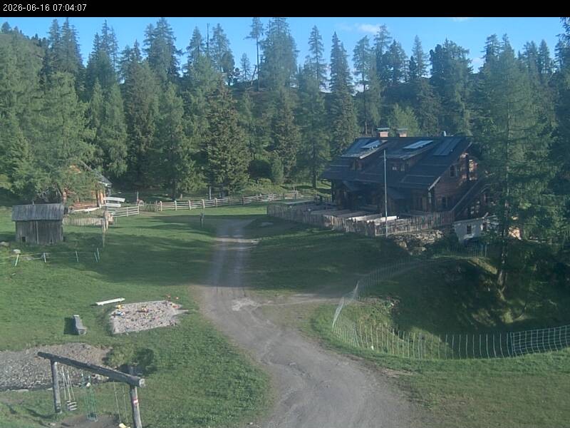 Archived image Webcam Galstersberg: Mountain Hut
