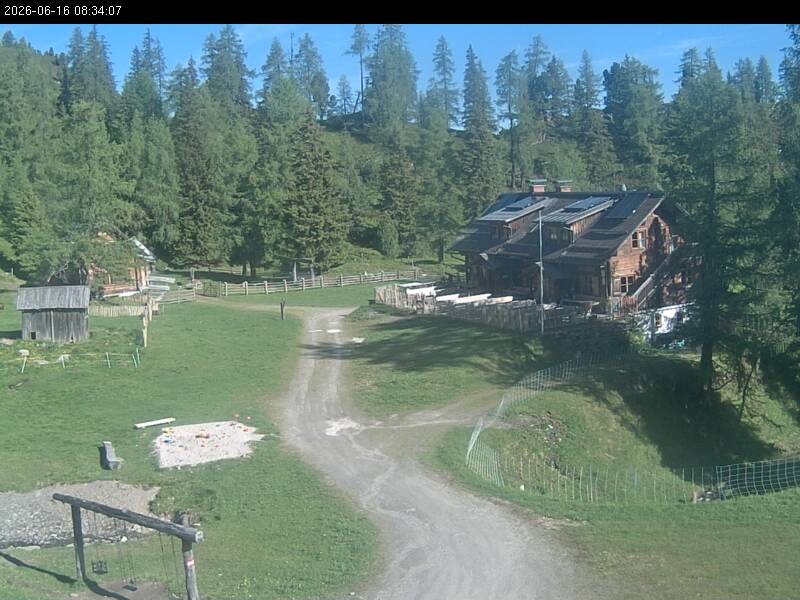 Archived image Webcam Galstersberg: Mountain Hut
