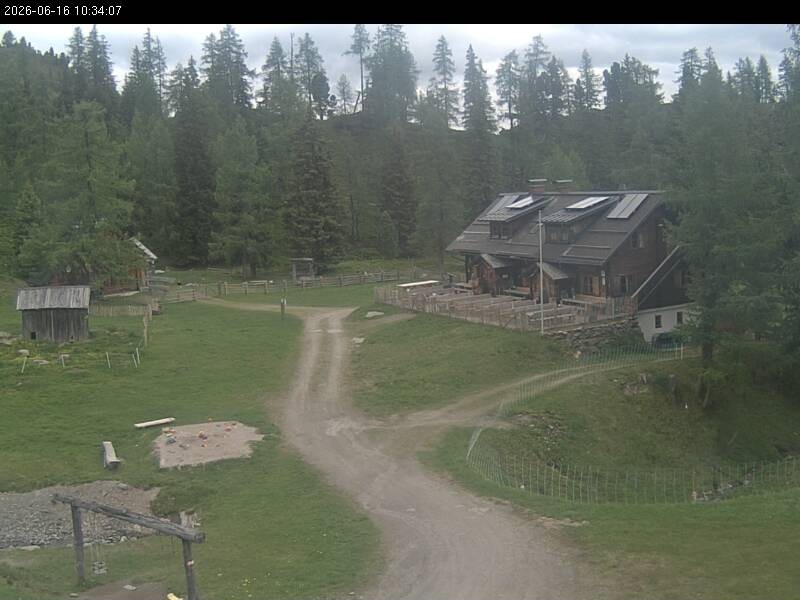 Archived image Webcam Galstersberg: Mountain Hut
