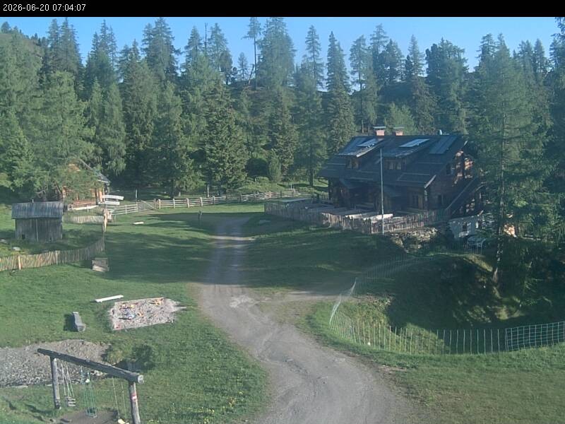 Archived image Webcam Galstersberg: Mountain Hut
