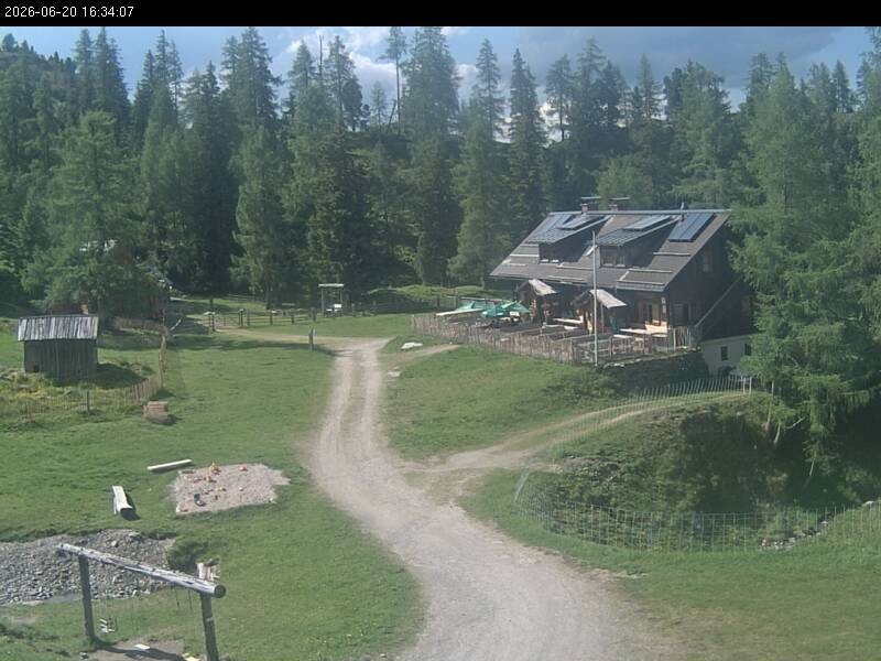 Archived image Webcam Galstersberg: Mountain Hut