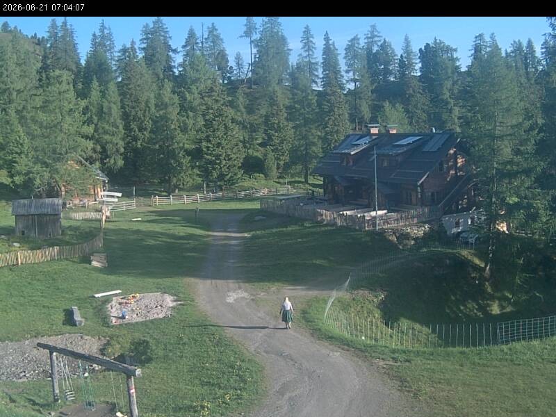 Archived image Webcam Galstersberg: Mountain Hut